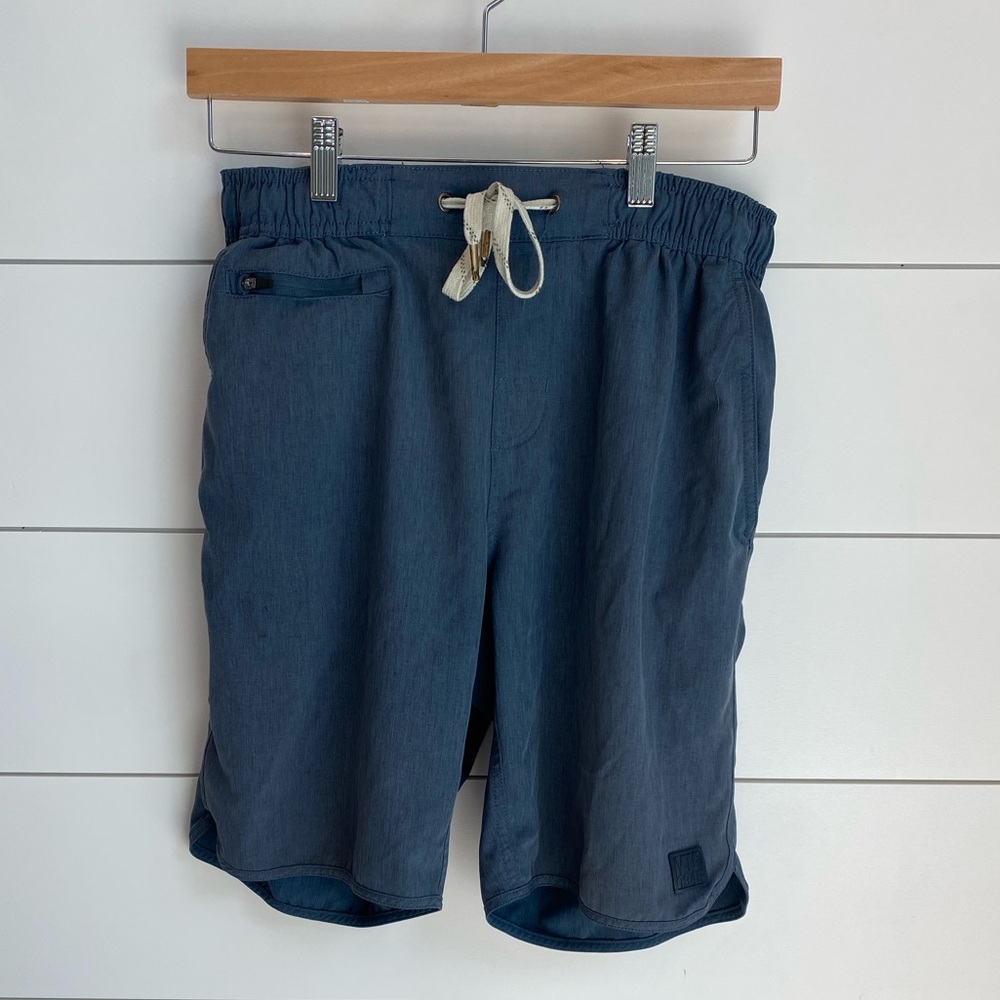 Mens blue board shorts